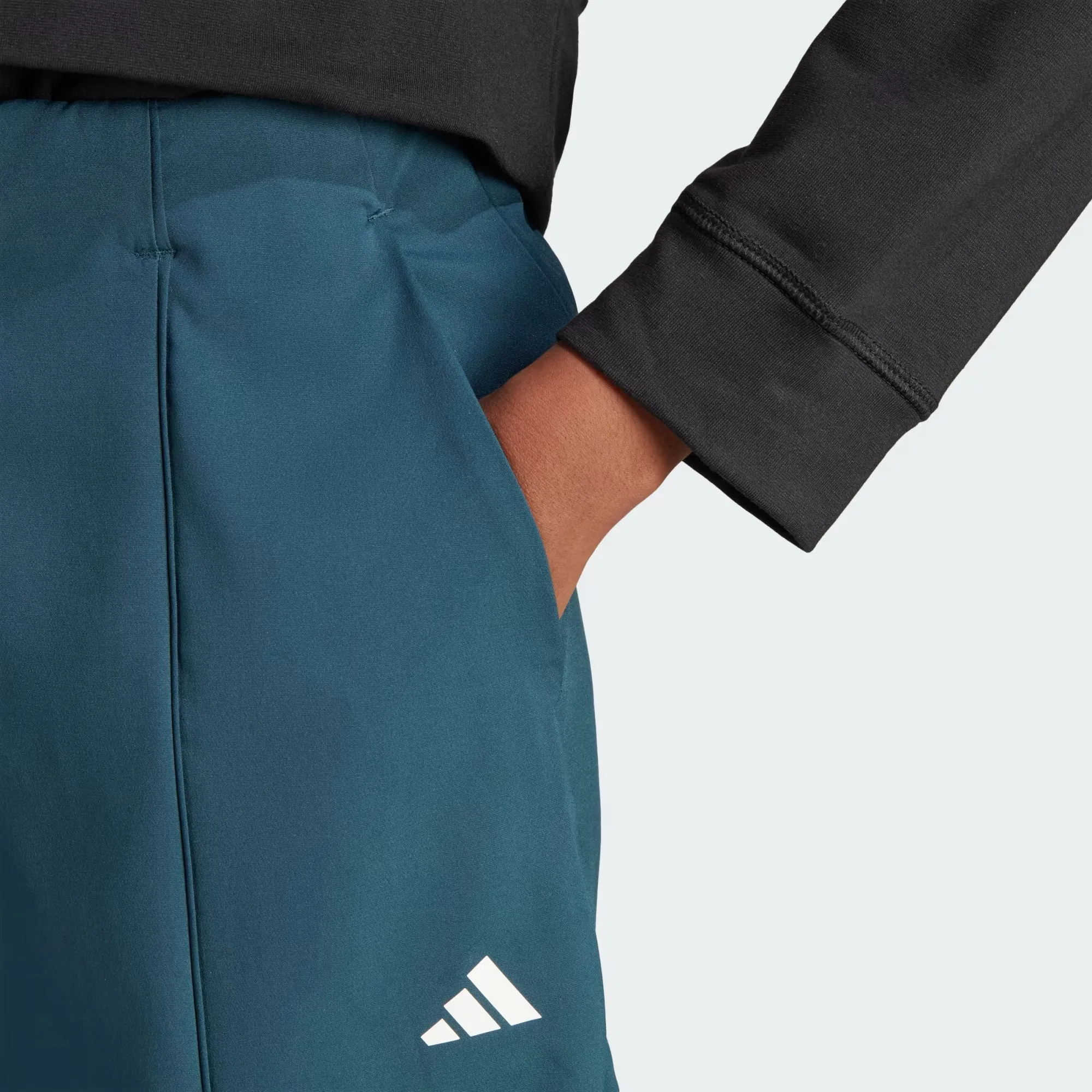 Adidas Aeroready Train Essentials Minimal Branding Woven Pants - Women