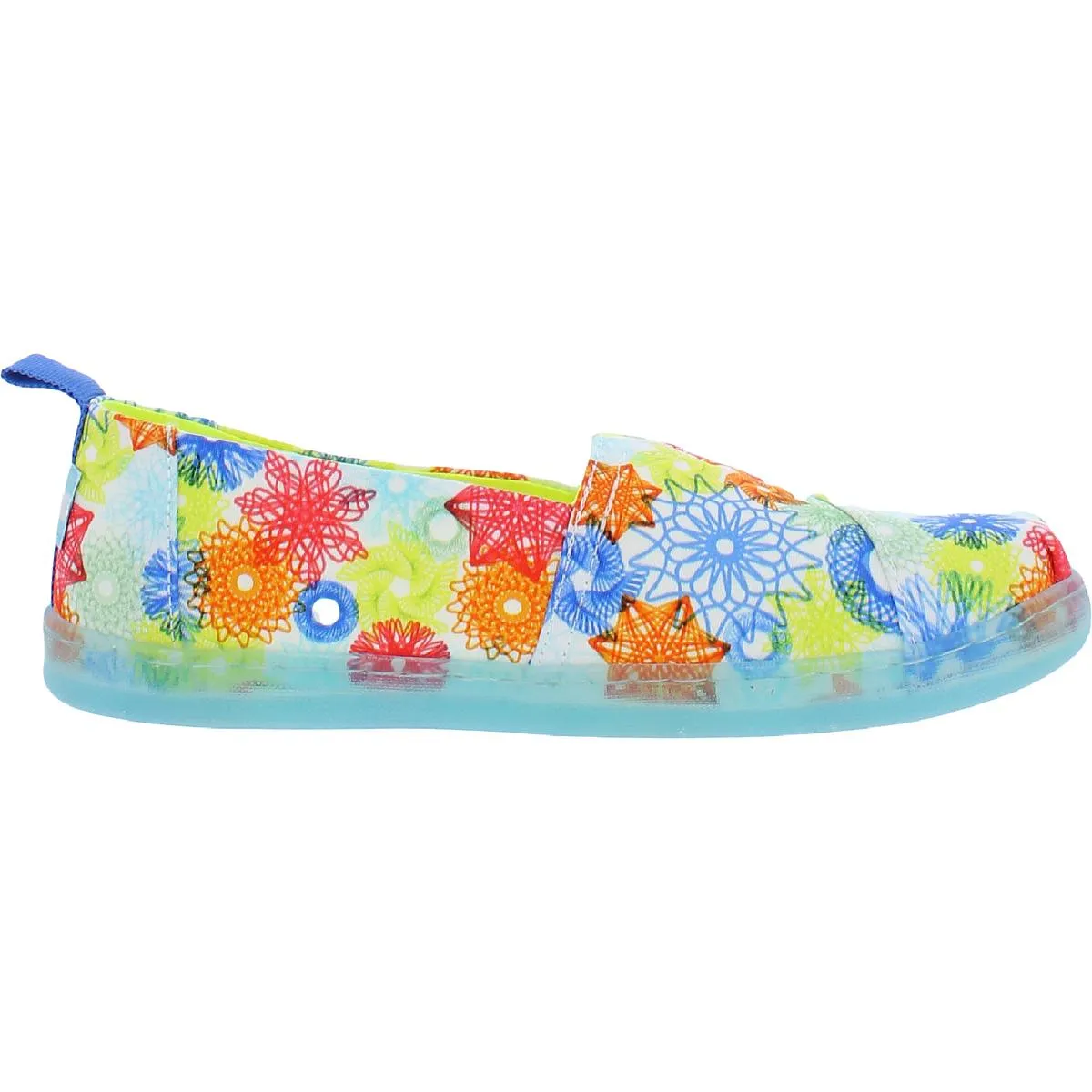 Alpargata Girls Flats Printed Slip-On Sneakers