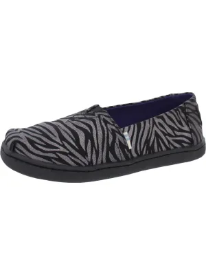 Alpargata Girls Little Kid Zebra Print Fashion Loafers