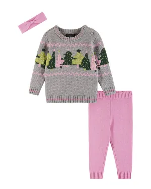 Andy & Evan Chenille Sweater Set