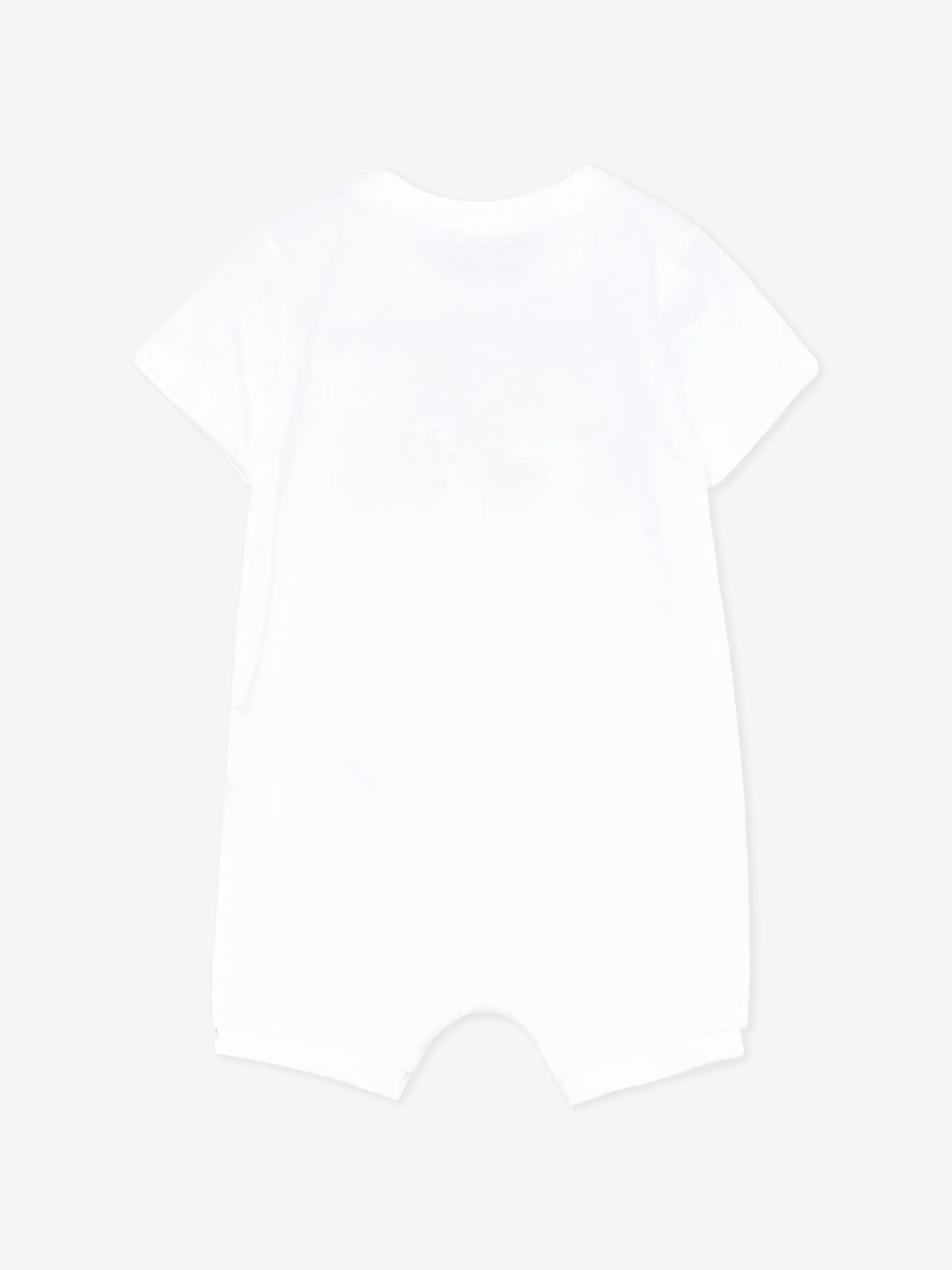 Baby Teddy Bear Romper in White