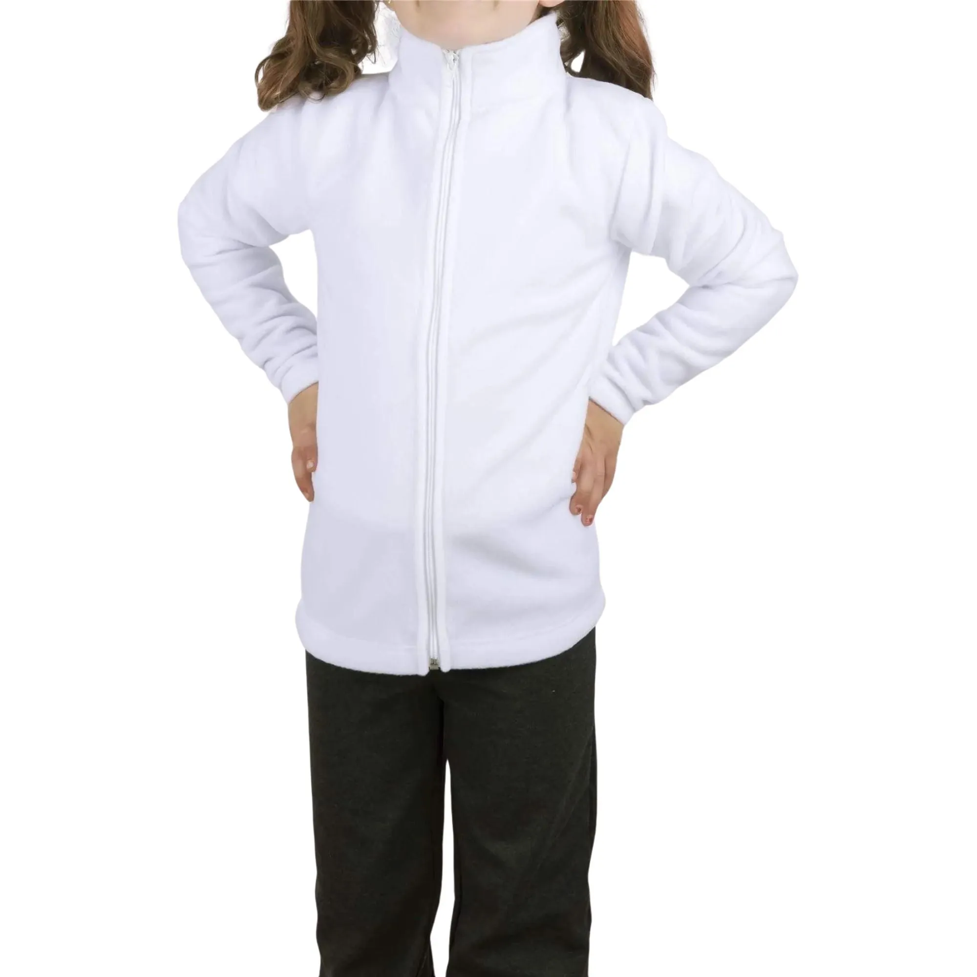 Balmoral Zip Through Unisex Kids Fleece Jacket