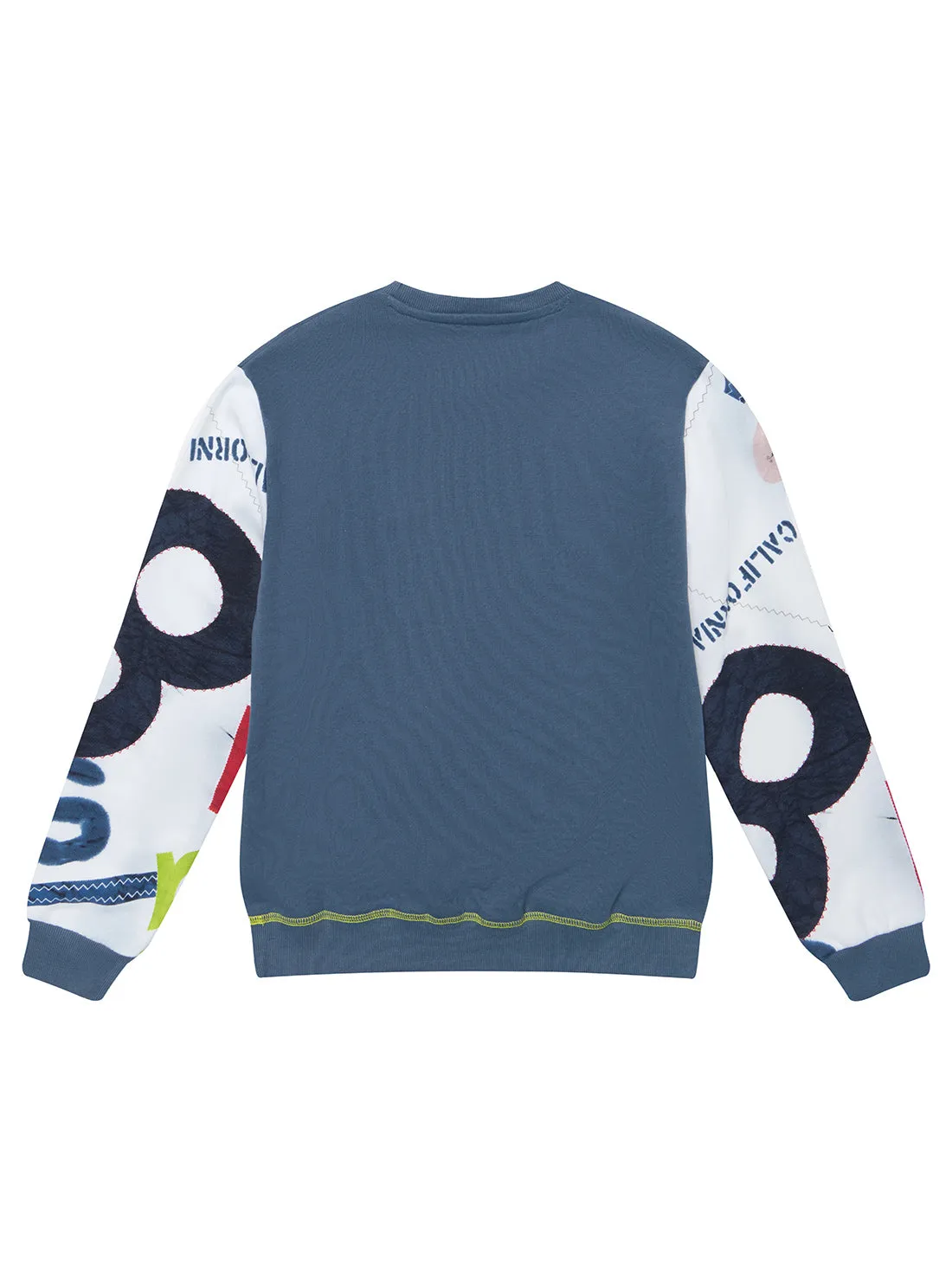 Blue Long Sleeve Active Top (7-16) Guess