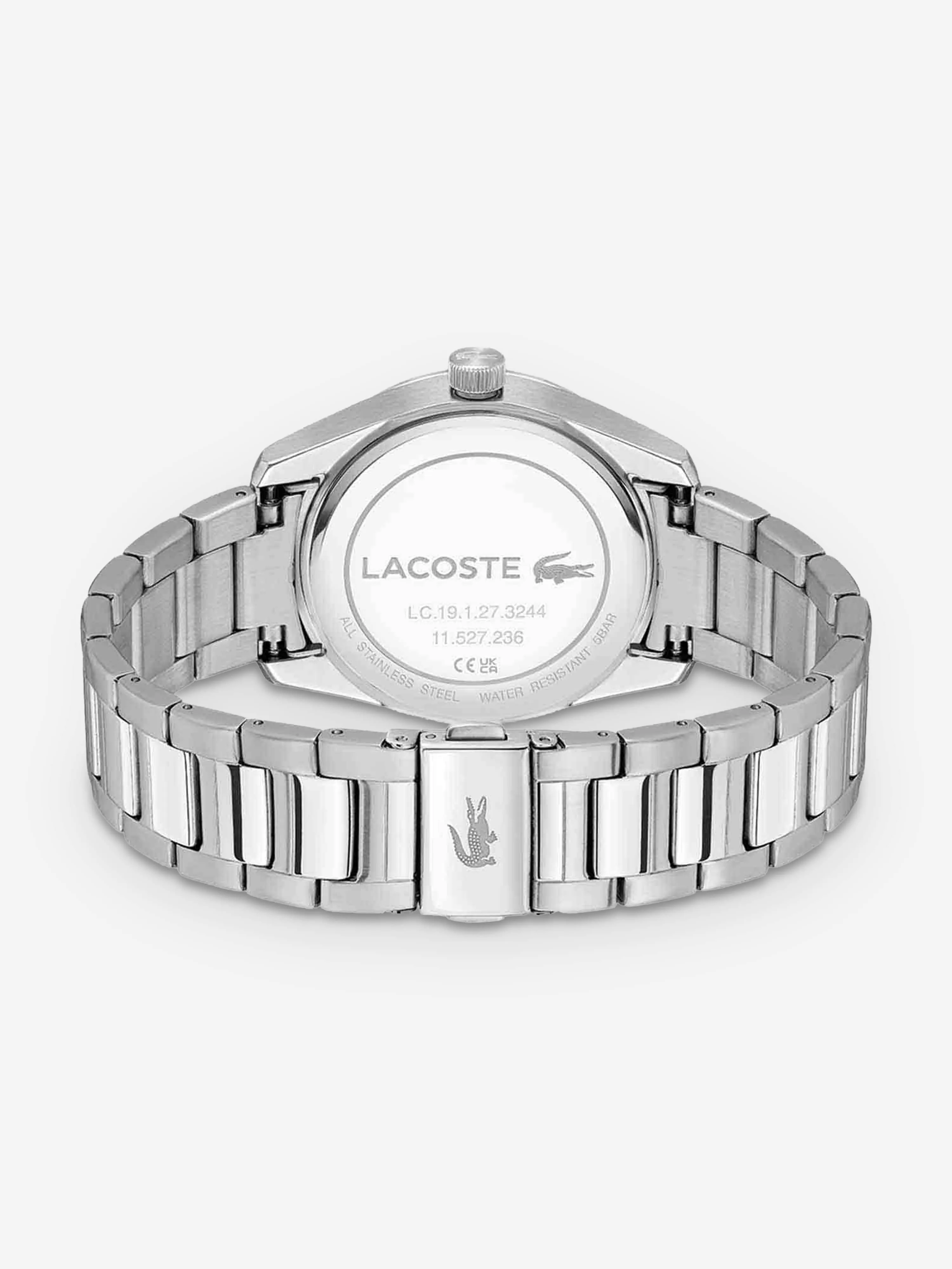 Boys Boston Quartz Watch in Silver (39mm)