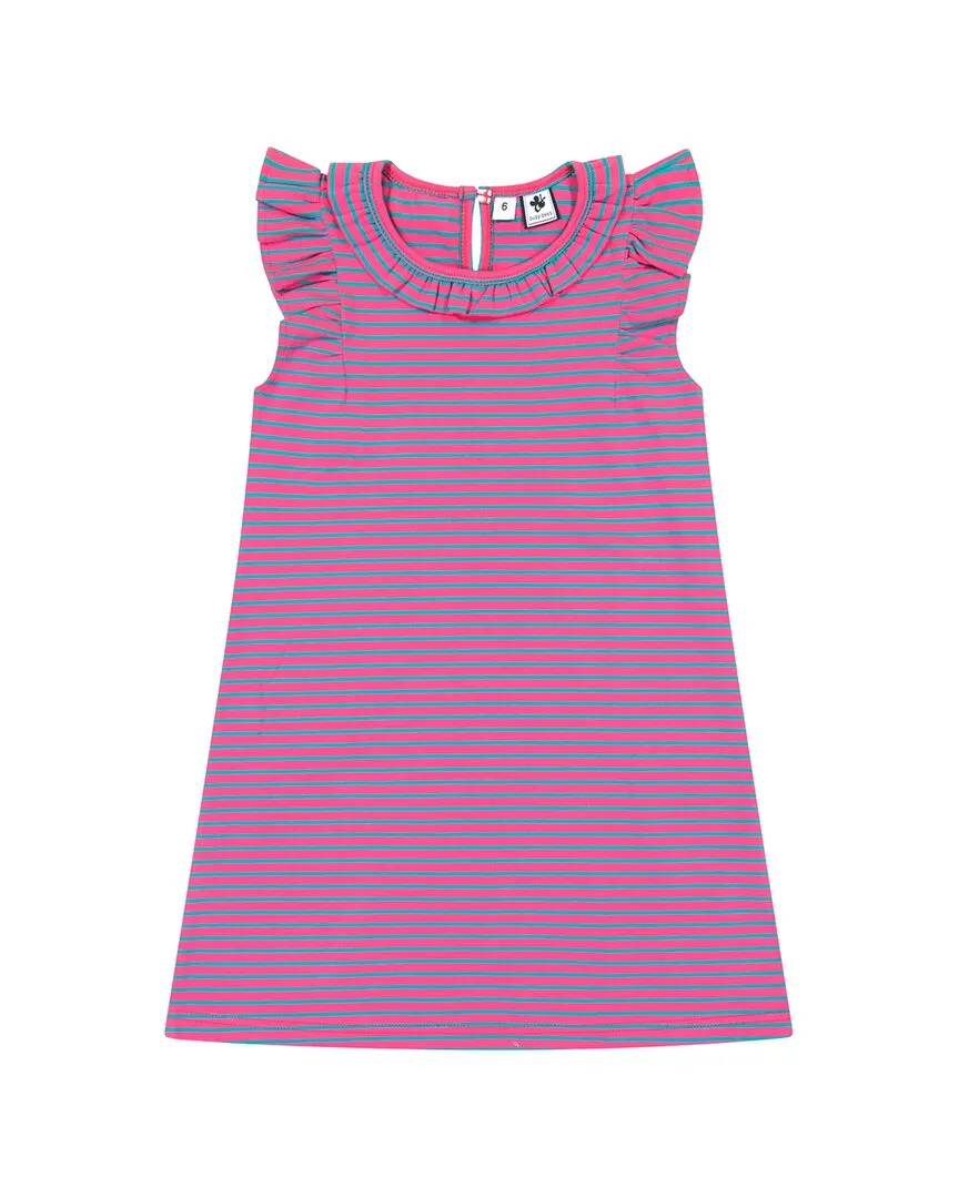 Busy Bees Colette Ruffle Sleeve Dress