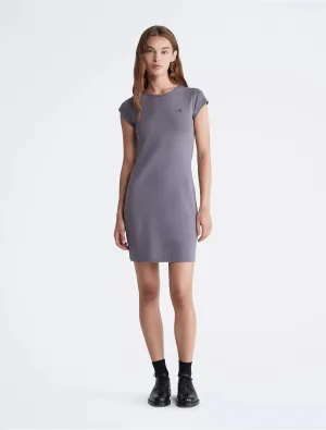 Calvin Klein Archive Logo Baby T-Shirt Dress - Women