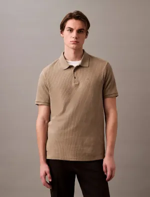 Calvin Klein Drop Needle Classic Polo Shirt - Men