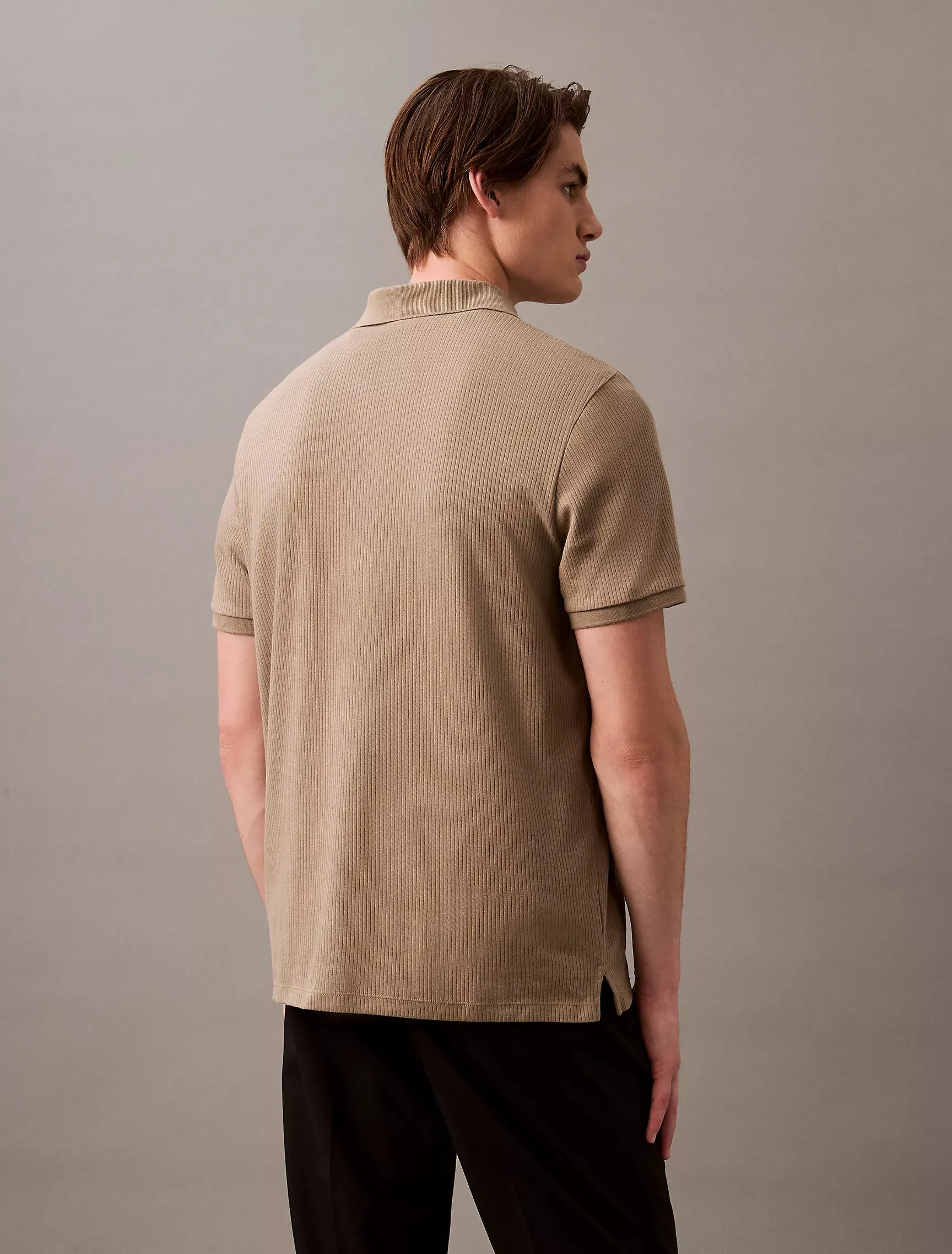 Calvin Klein Drop Needle Classic Polo Shirt - Men