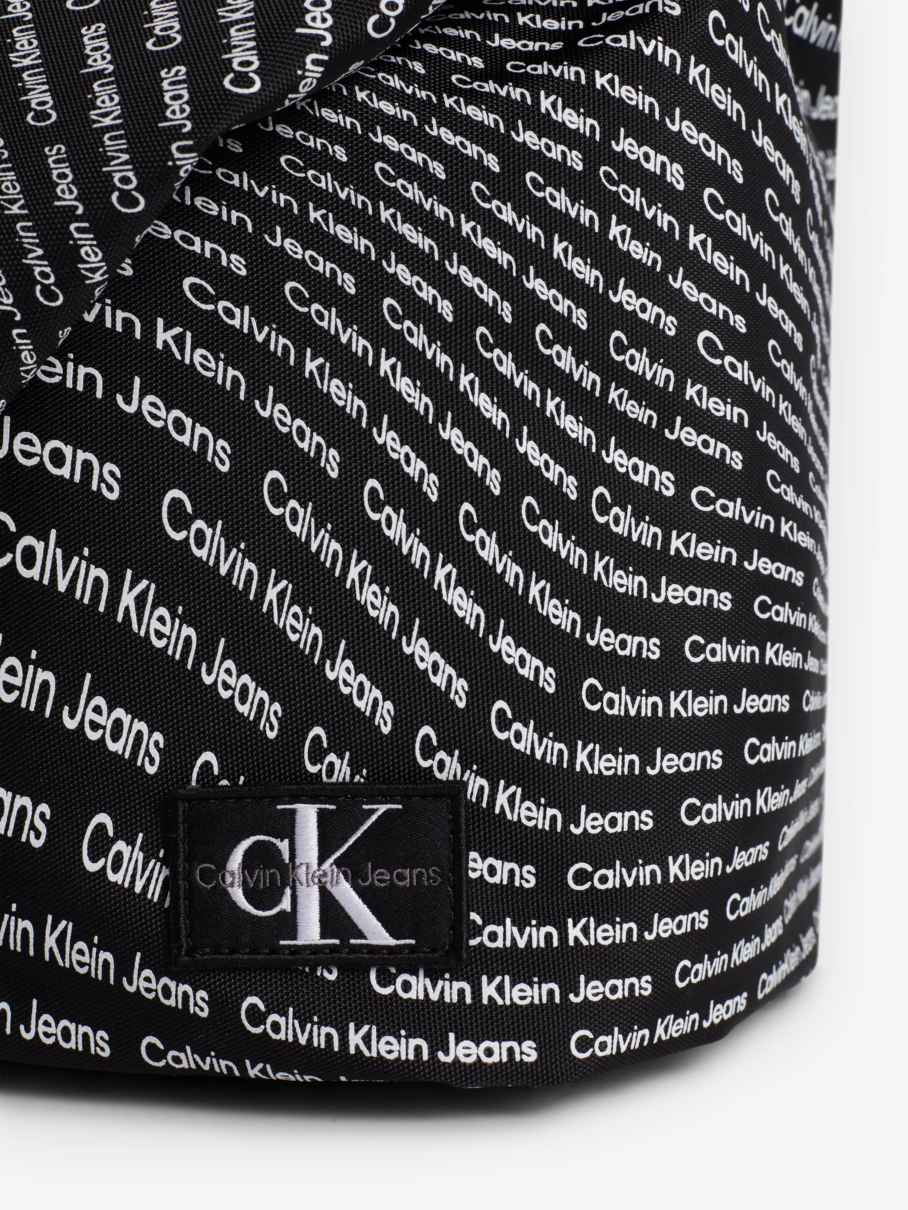 Calvin Klein Kids Logo Backpack in Black (36cm)