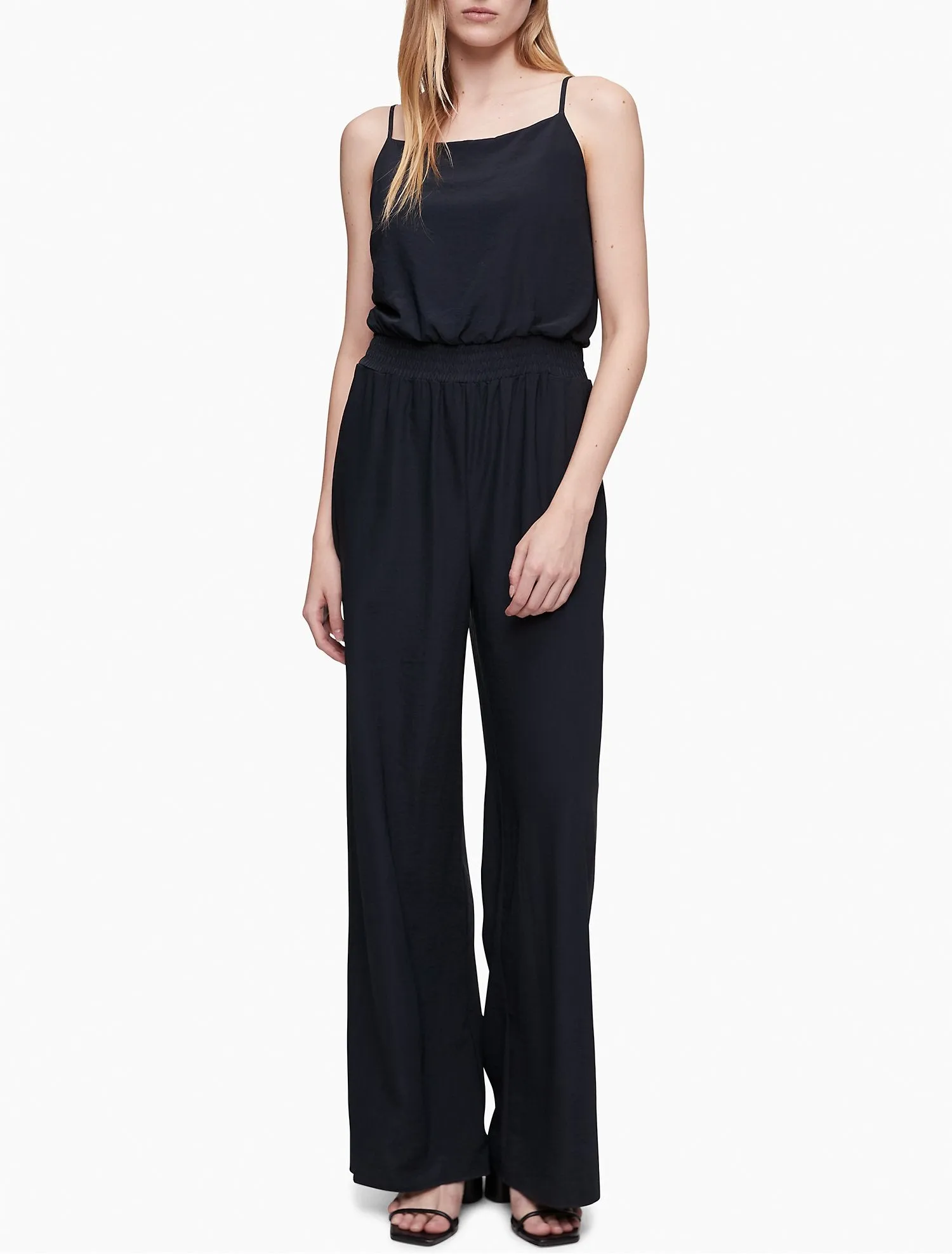 Calvin Klein Lush Satin Jumpsuit - Women