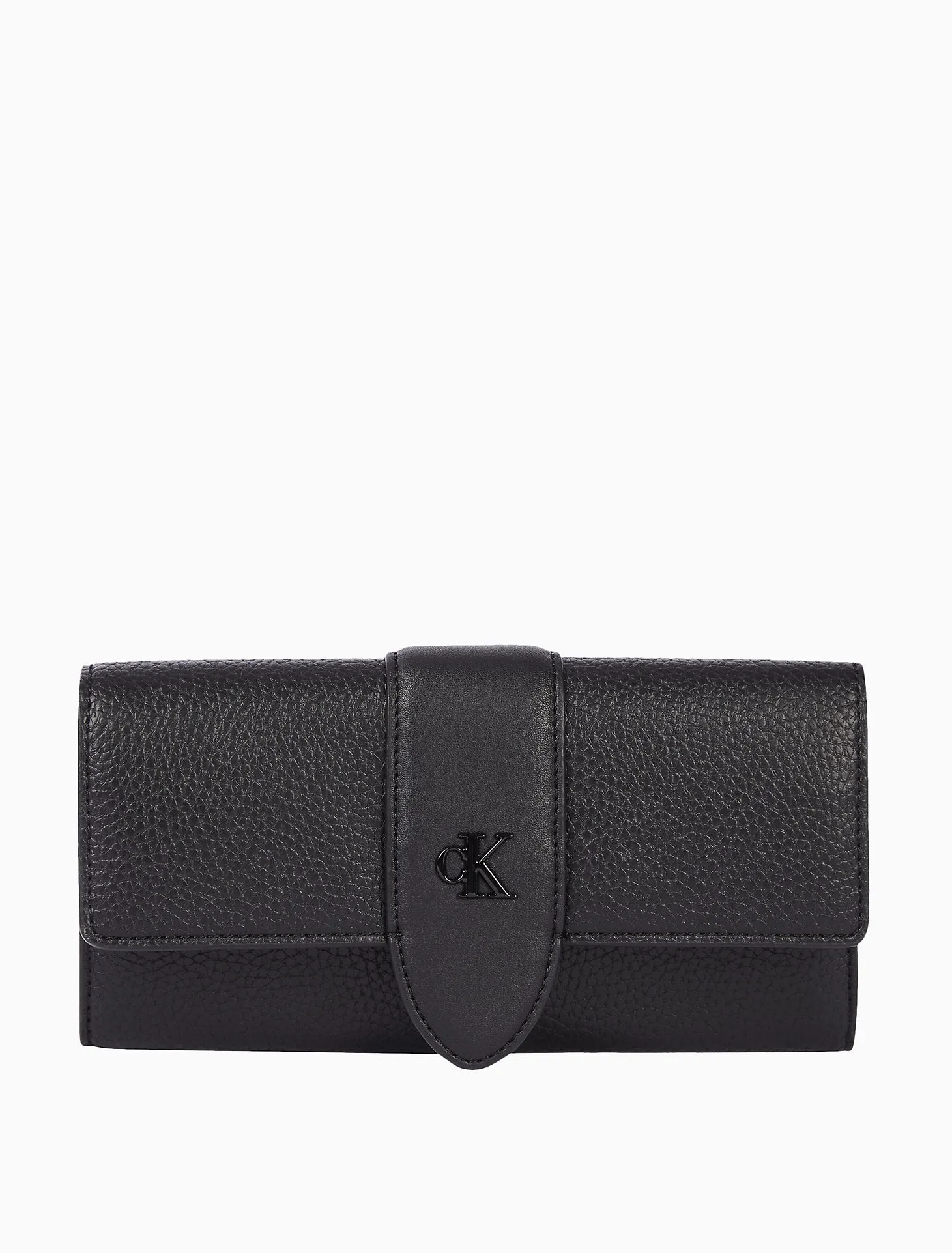 Calvin Klein Monogram Hardware Long Wallet - Women