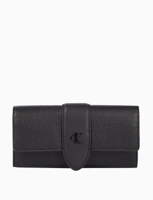 Calvin Klein Monogram Hardware Long Wallet - Women