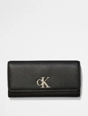 Calvin Klein Monogram Logo Longfold Wallet - Women