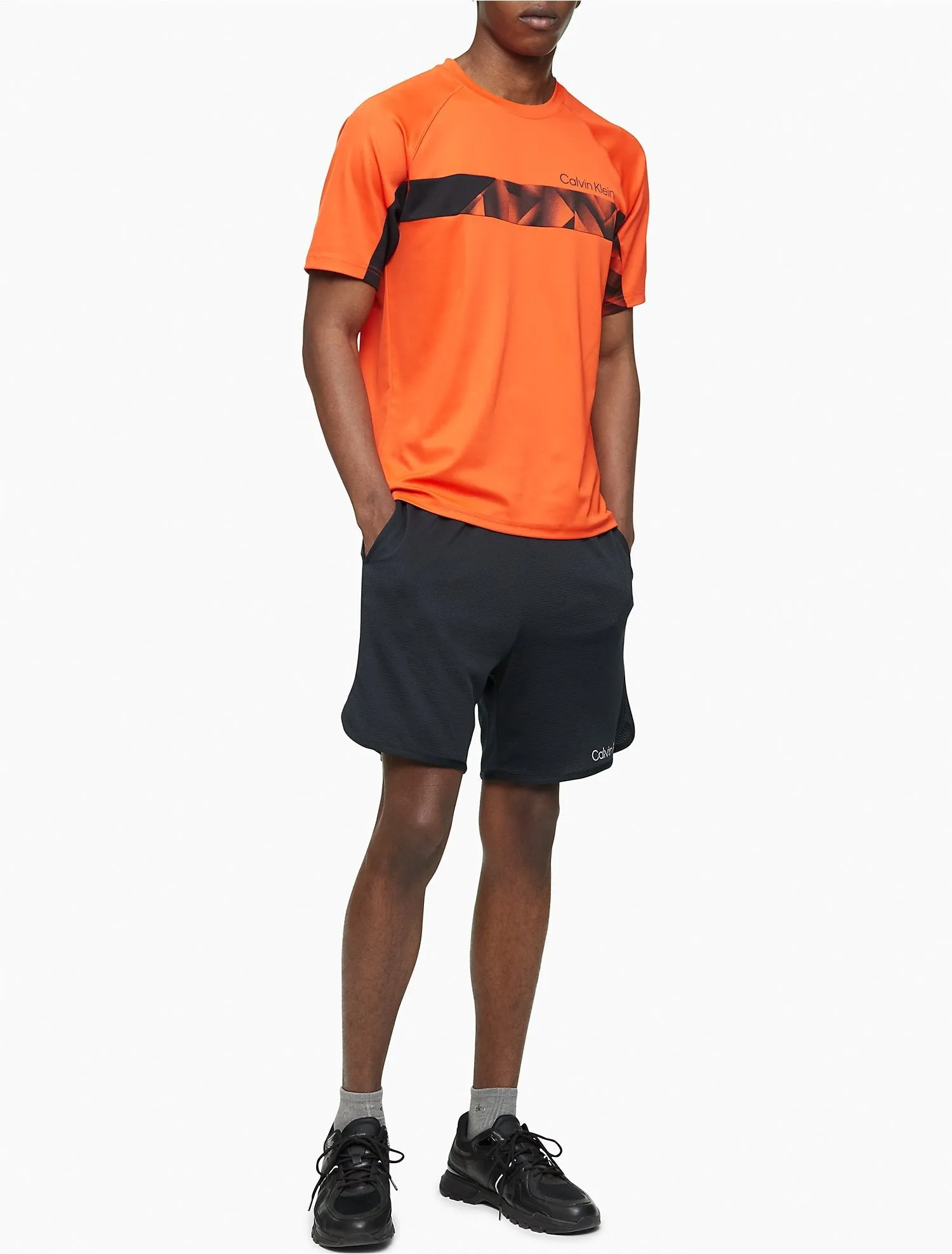 Calvin Klein Performance Graphic Stretch T-Shirt - Men