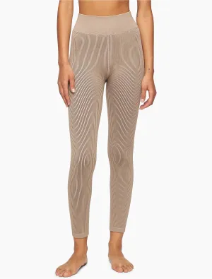 Calvin Klein Performance Ribbed High Waist 7/8 Leggings - Women
