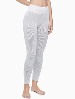 Calvin Klein Performance Ribbed High Waist 7/8 Leggings - Women
