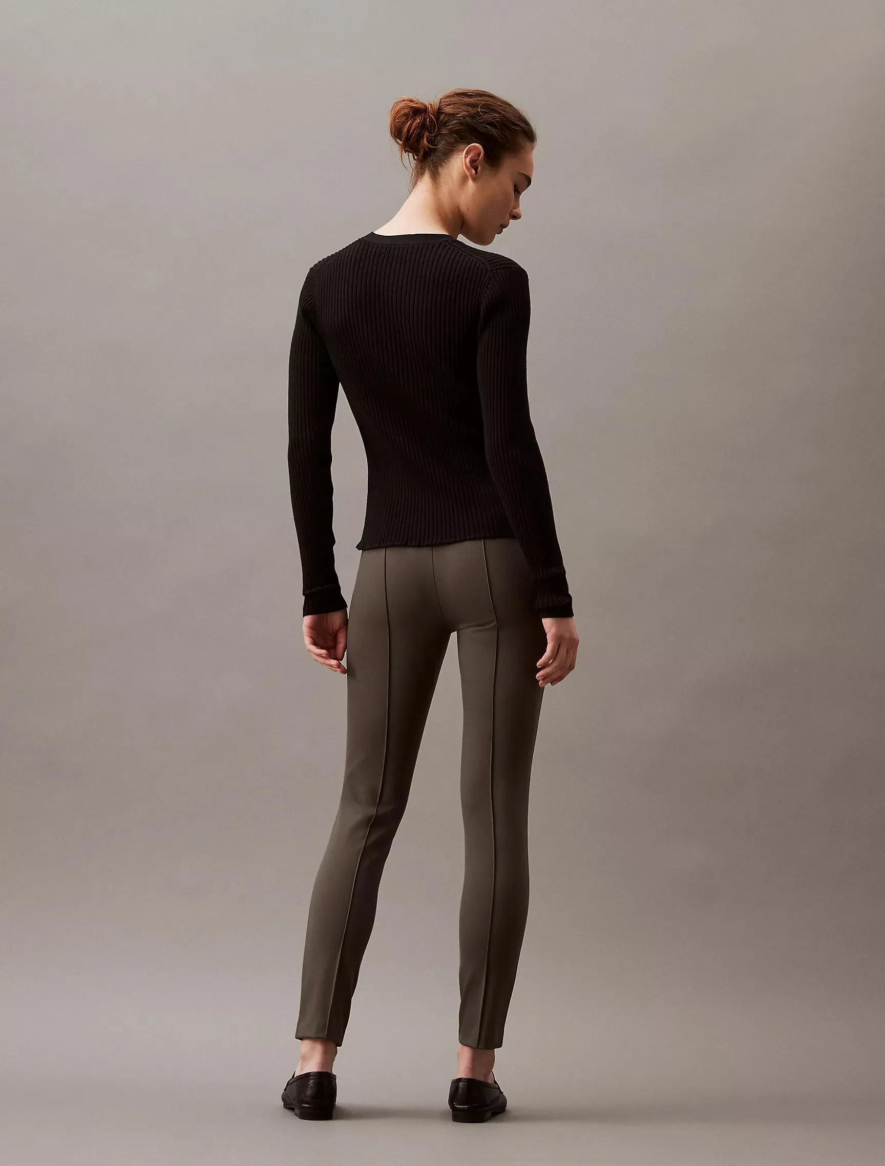 Calvin Klein Ponte Skinny Fit Pants - Women