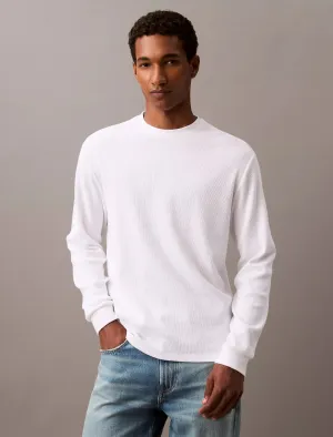 Calvin Klein Waffle Crewneck T-Shirt - Men
