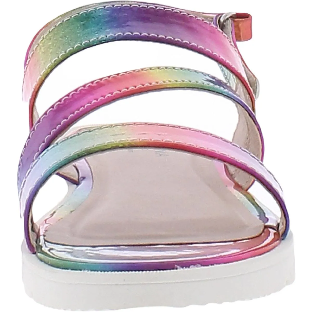 Chandra Girls Metallic Slingback Flat Sandals