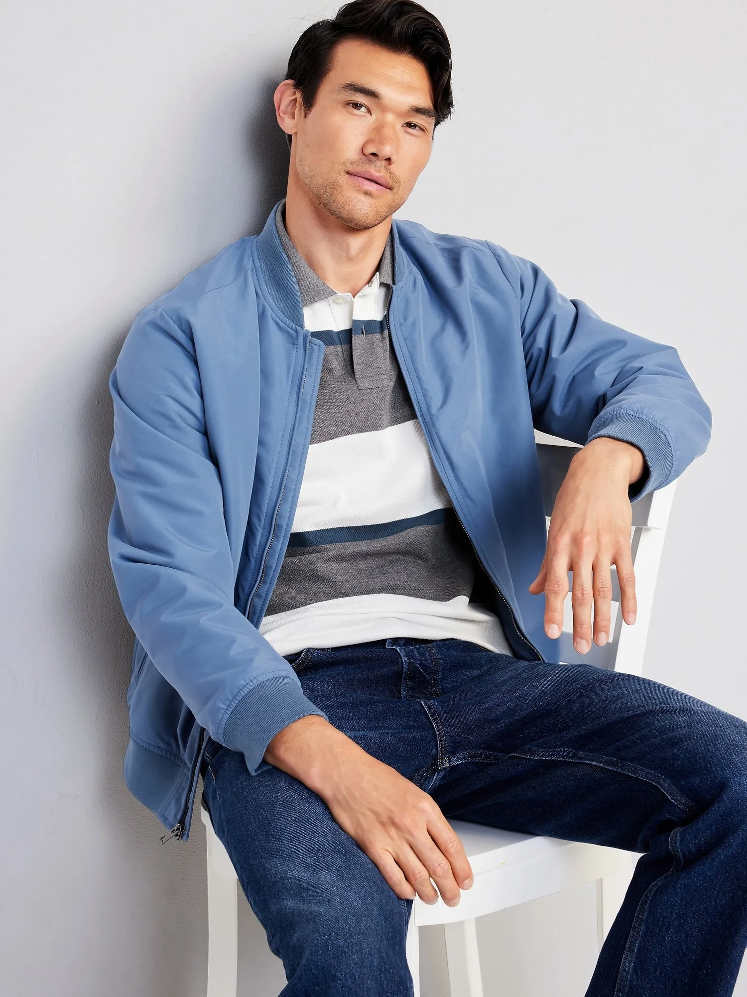Classic Fit Pique Polo for Men