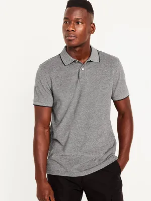 Classic Fit Pique Polo For Men