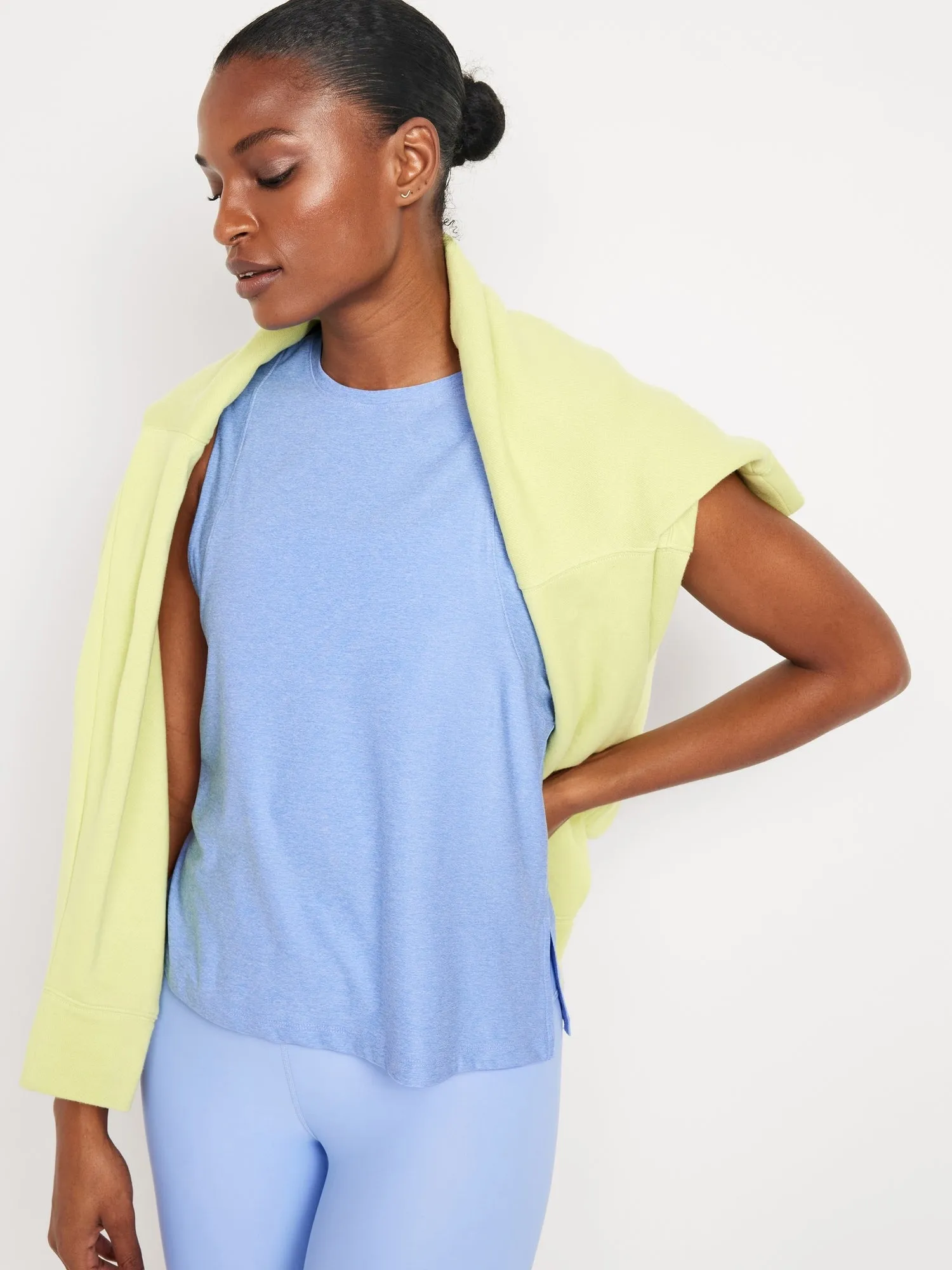Cloud 94 Soft Split-Hem T-Shirt for Women