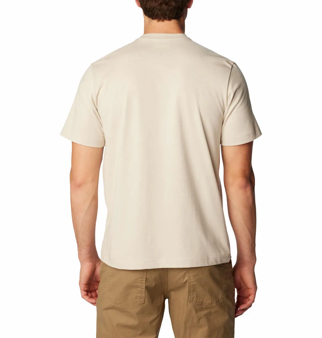 Columbia Men Beige Landroamer Henley Tshirt