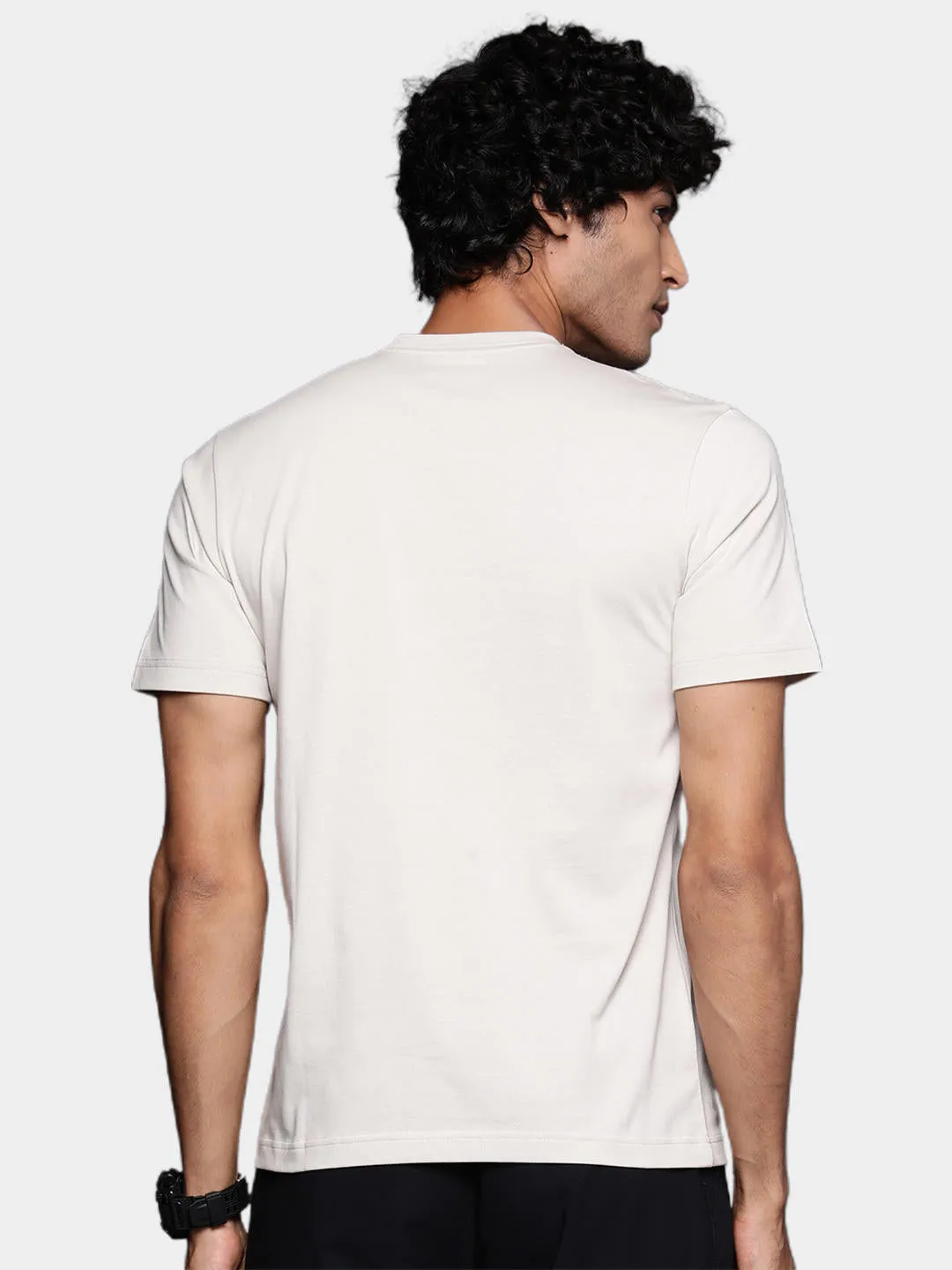 Columbia Men Beige Landroamer Henley Tshirt