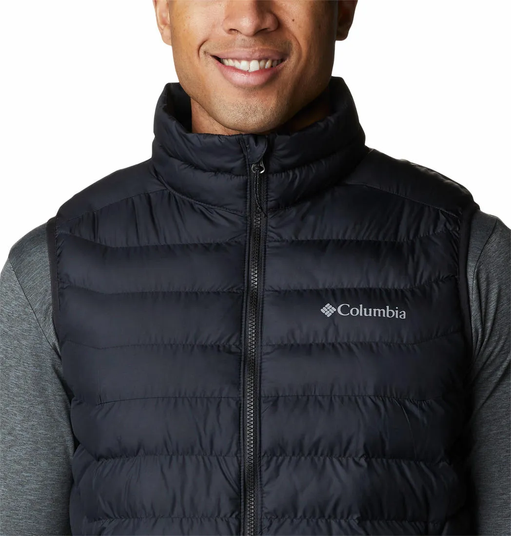 Columbia Men Black Columbia Men White Out Vest Jacket