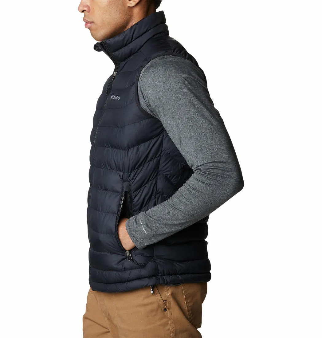 Columbia Men Black Columbia Men White Out Vest Jacket
