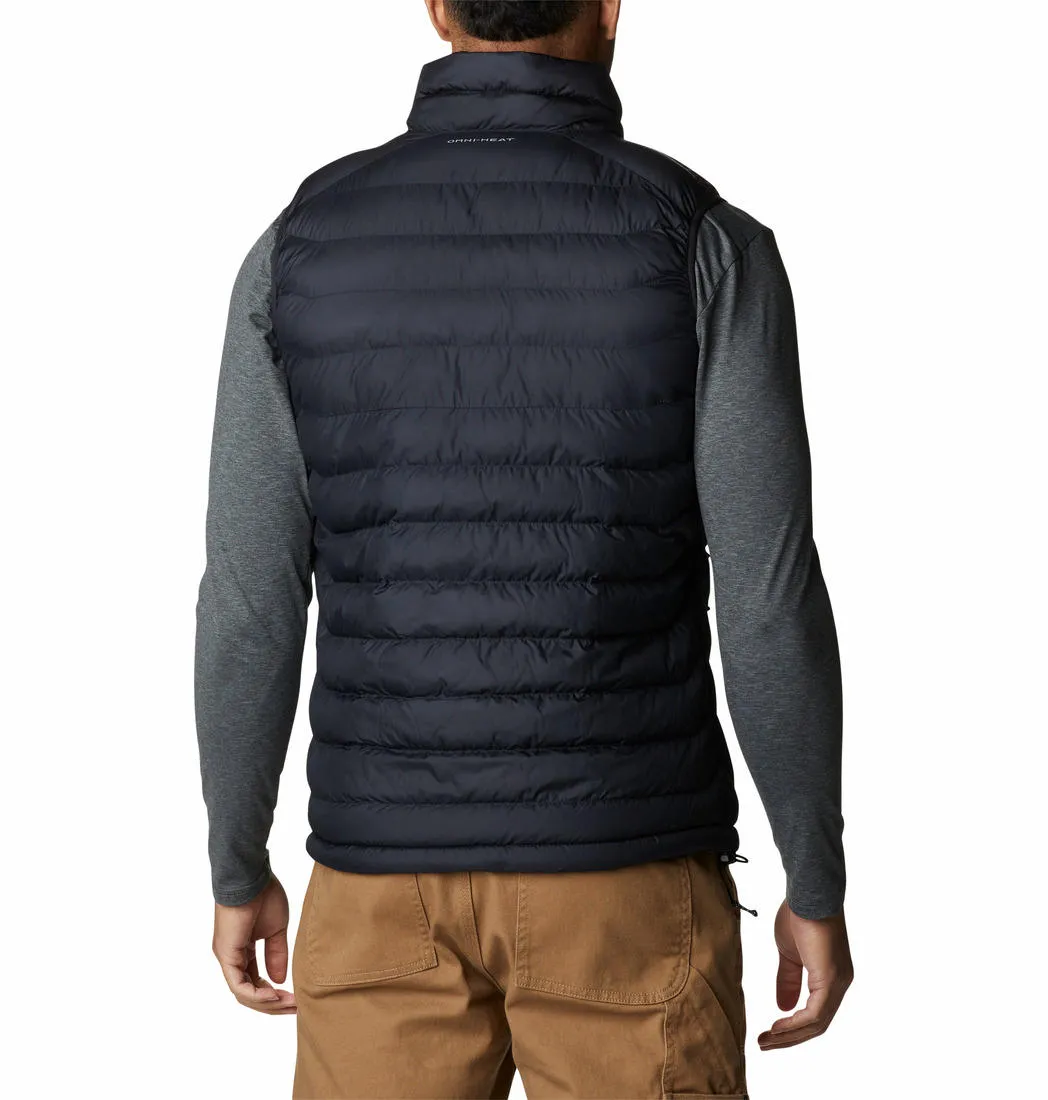 Columbia Men Black Columbia Men White Out Vest Jacket