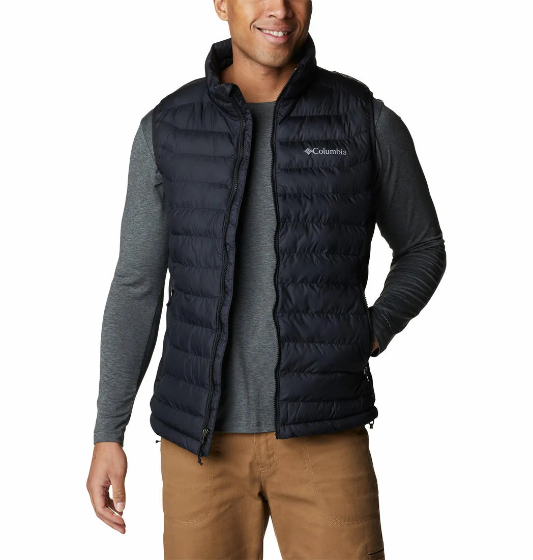 Columbia Men Black Columbia Men White Out Vest Jacket