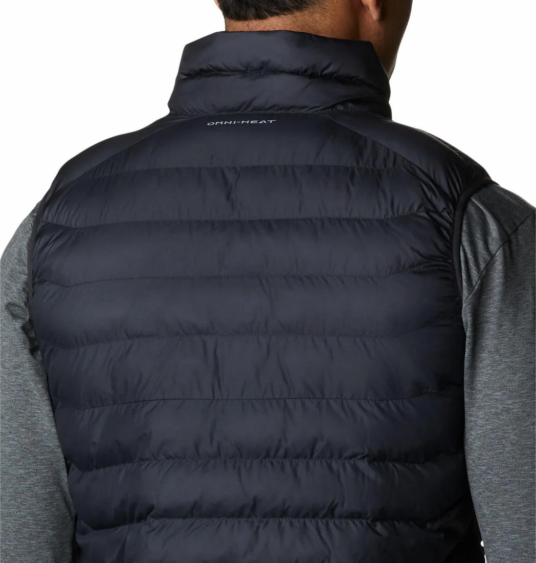Columbia Men Black Columbia Men White Out Vest Jacket