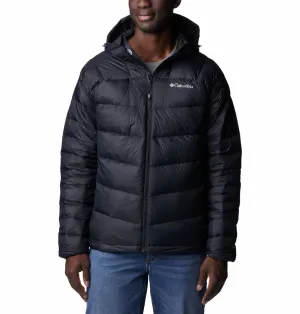 Columbia Men Black Omni-Heat Infinity Centennial Creek II Hooded Down Jacket