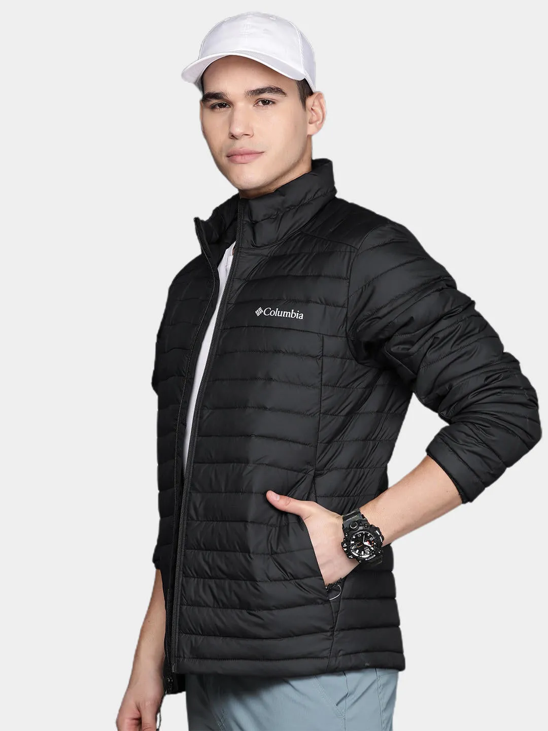 Columbia Men Black Silver Falls Jacket