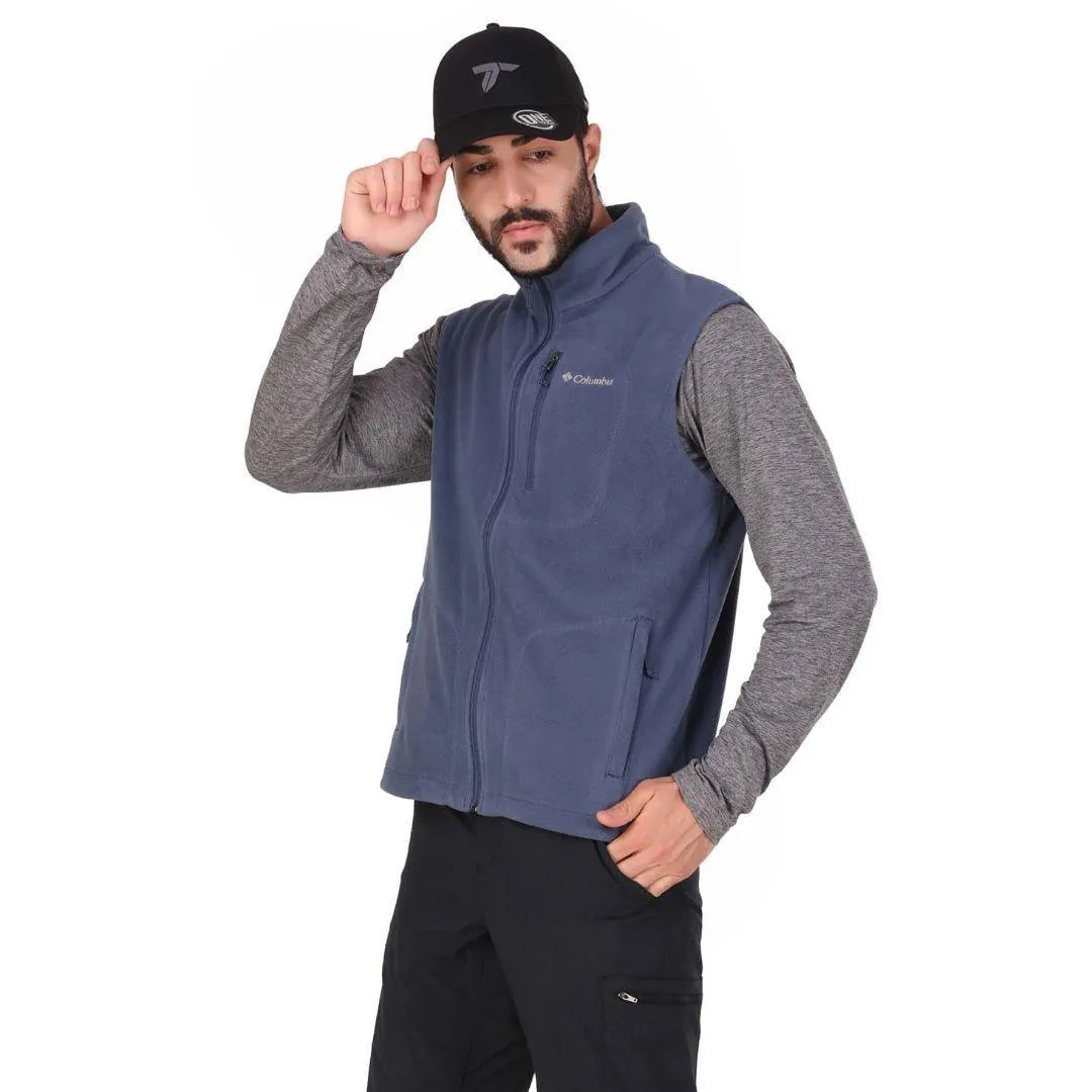Columbia Men Blue Fast Trek Vest
