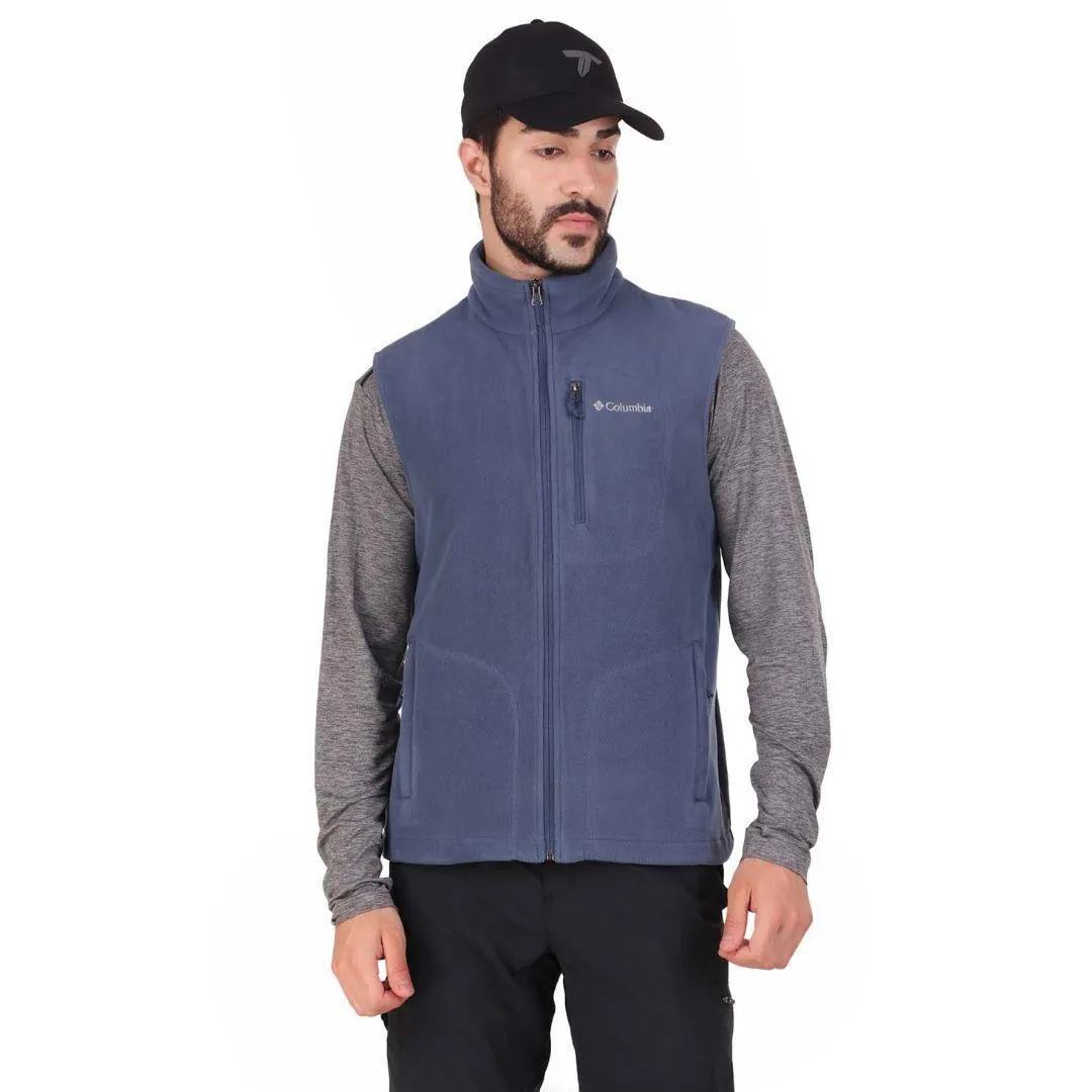 Columbia Men Blue Fast Trek Vest