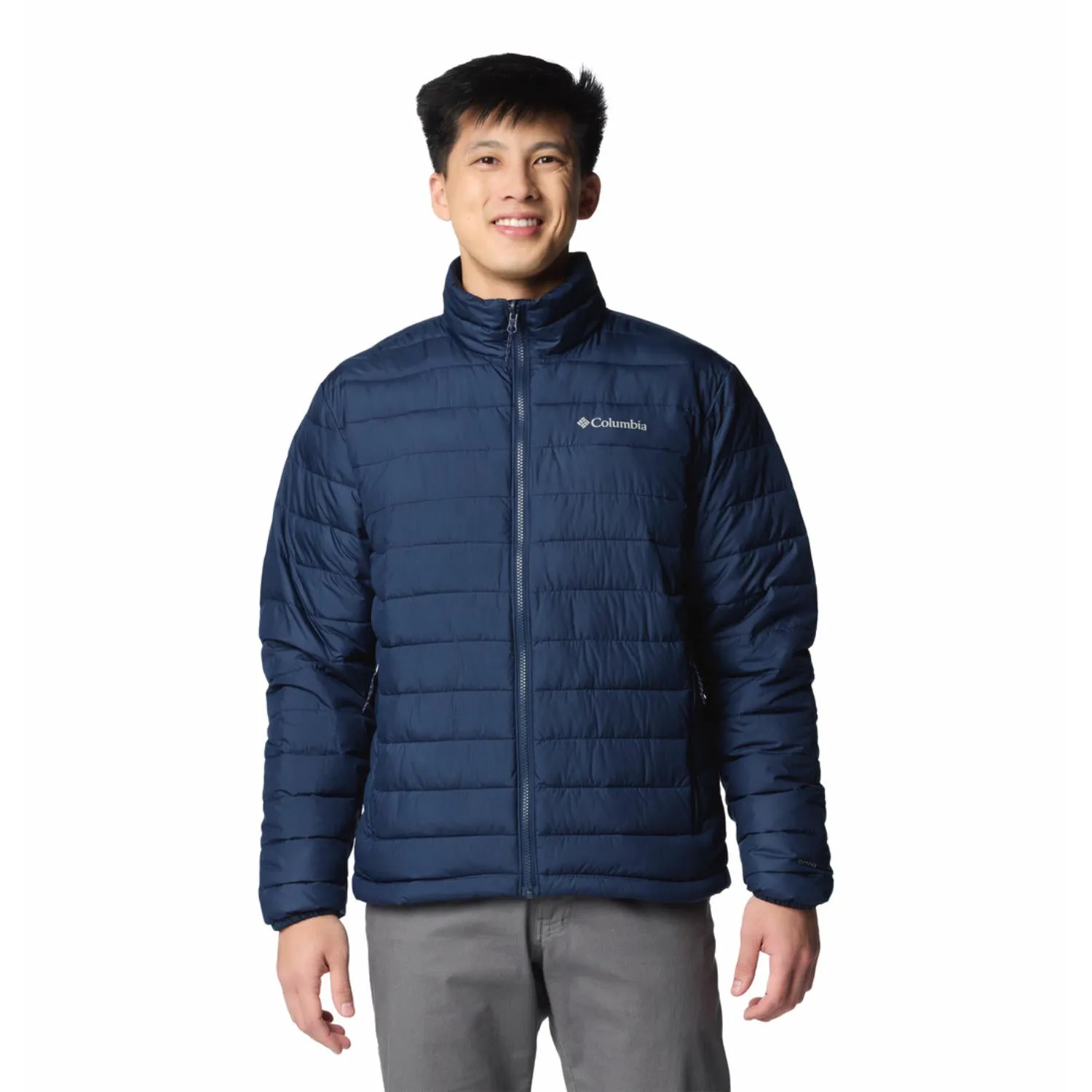 Columbia Men Blue Omni-Heat Reflective Point Park Inetrchangeable Jacket