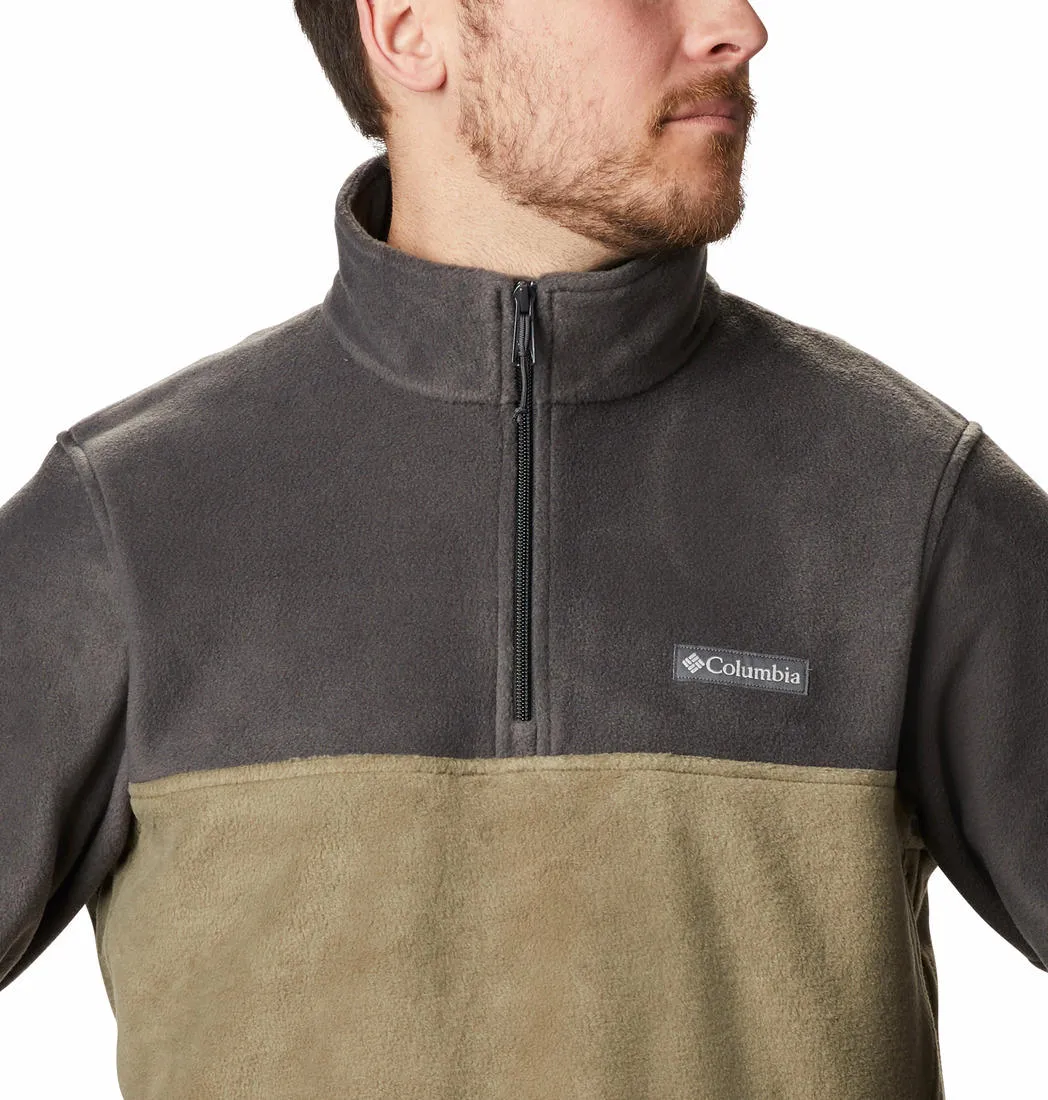 Columbia Men Navy Blue Columbia Men Steens Mountains Half Zip Fleece