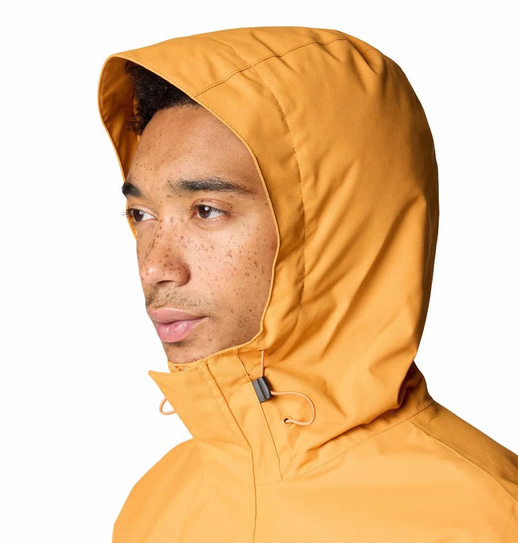 Columbia Men Orange Omni-Tech Hikebound II Waterproof Rain Jacket