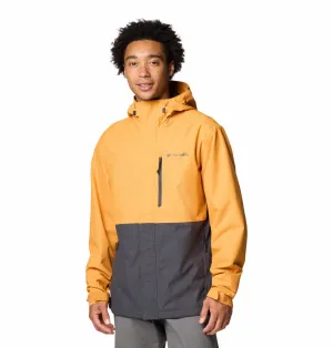 Columbia Men Orange Omni-Tech Hikebound II Waterproof Rain Jacket