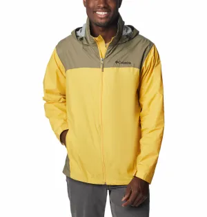 Columbia Men Yellow Omni-Shield Glennaker Lake Rain Waterproof Rain Jacket