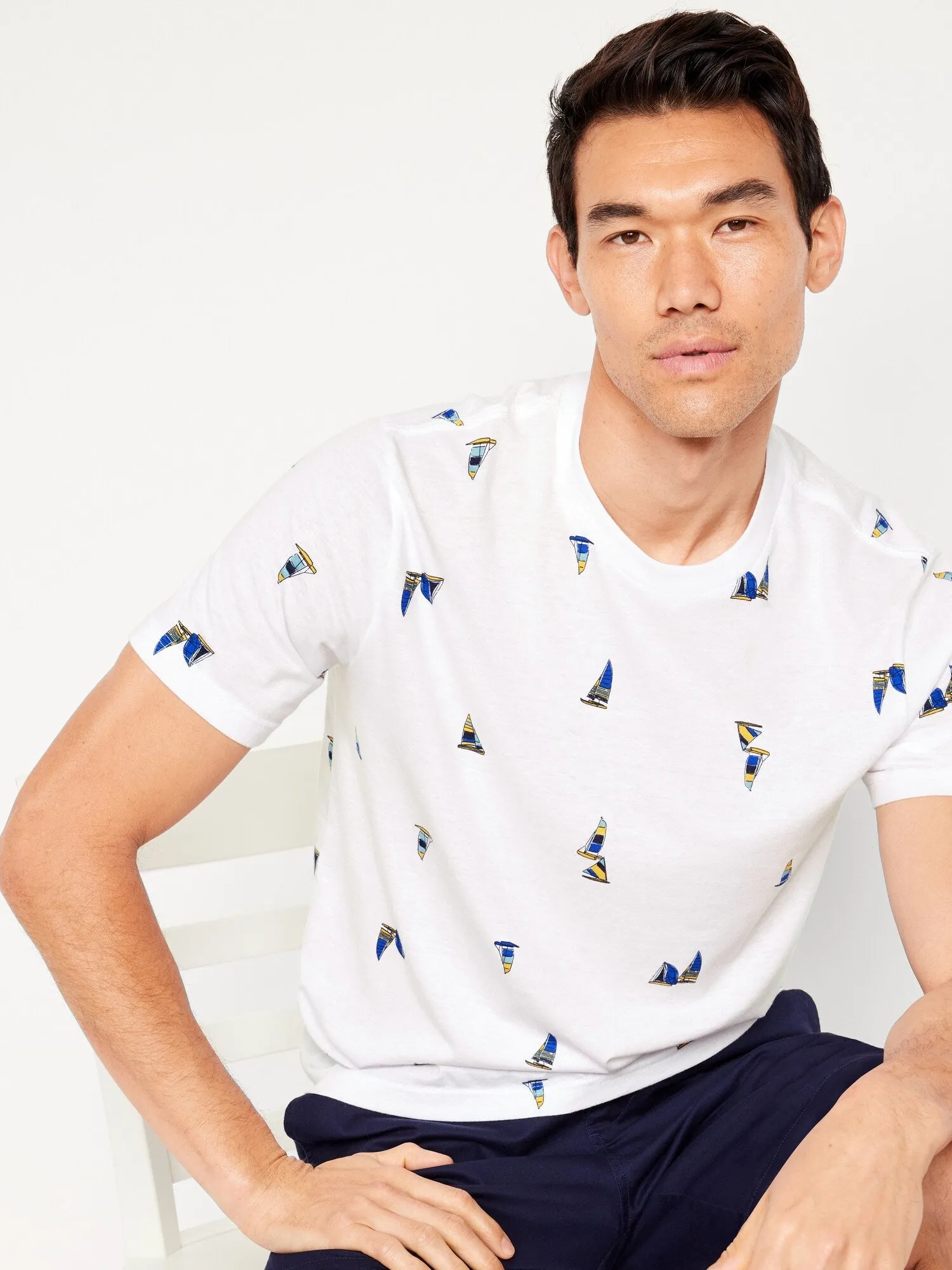 Crew-Neck T-Shirt for Men