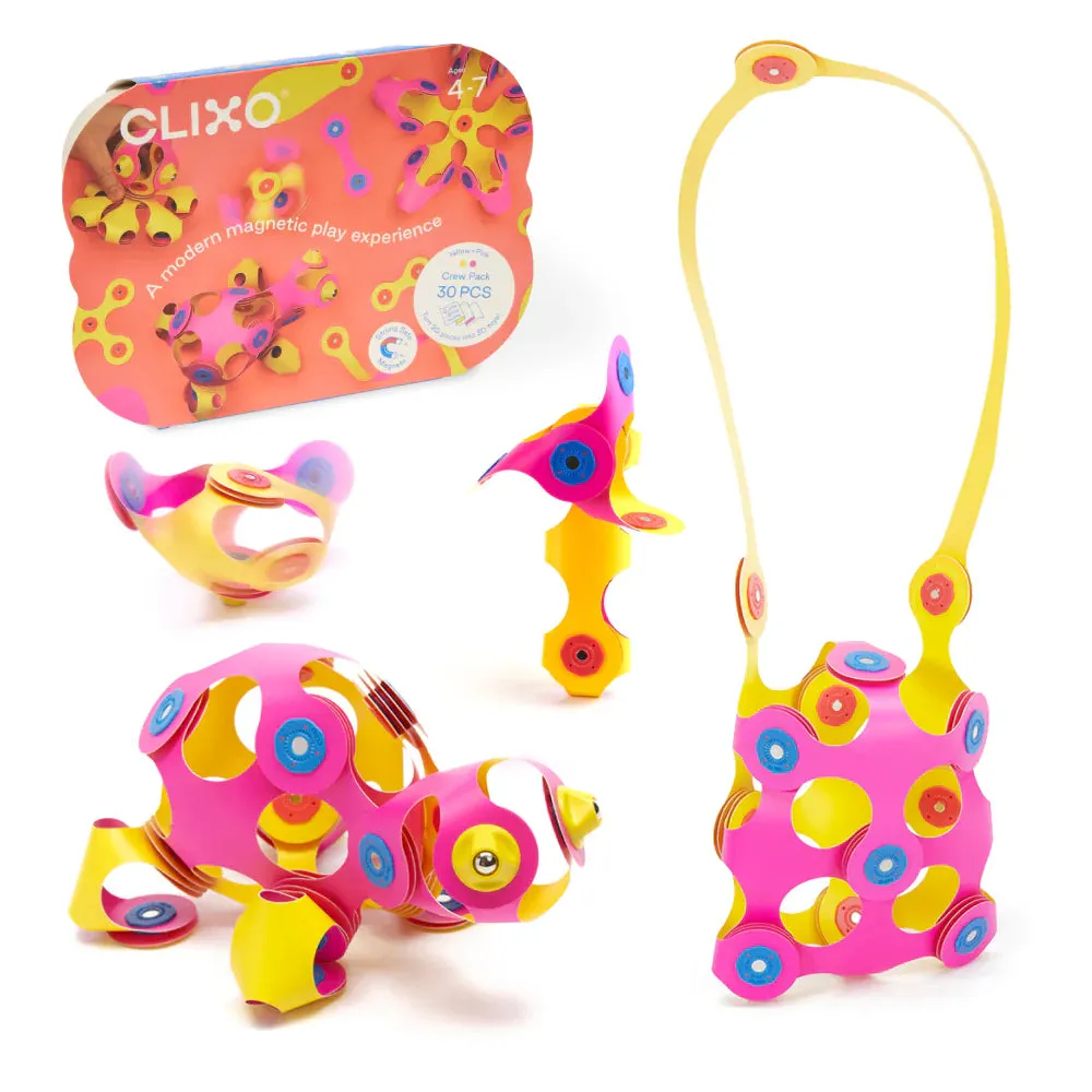 Crew Pack 30-Piece (Yellow/Pink)
