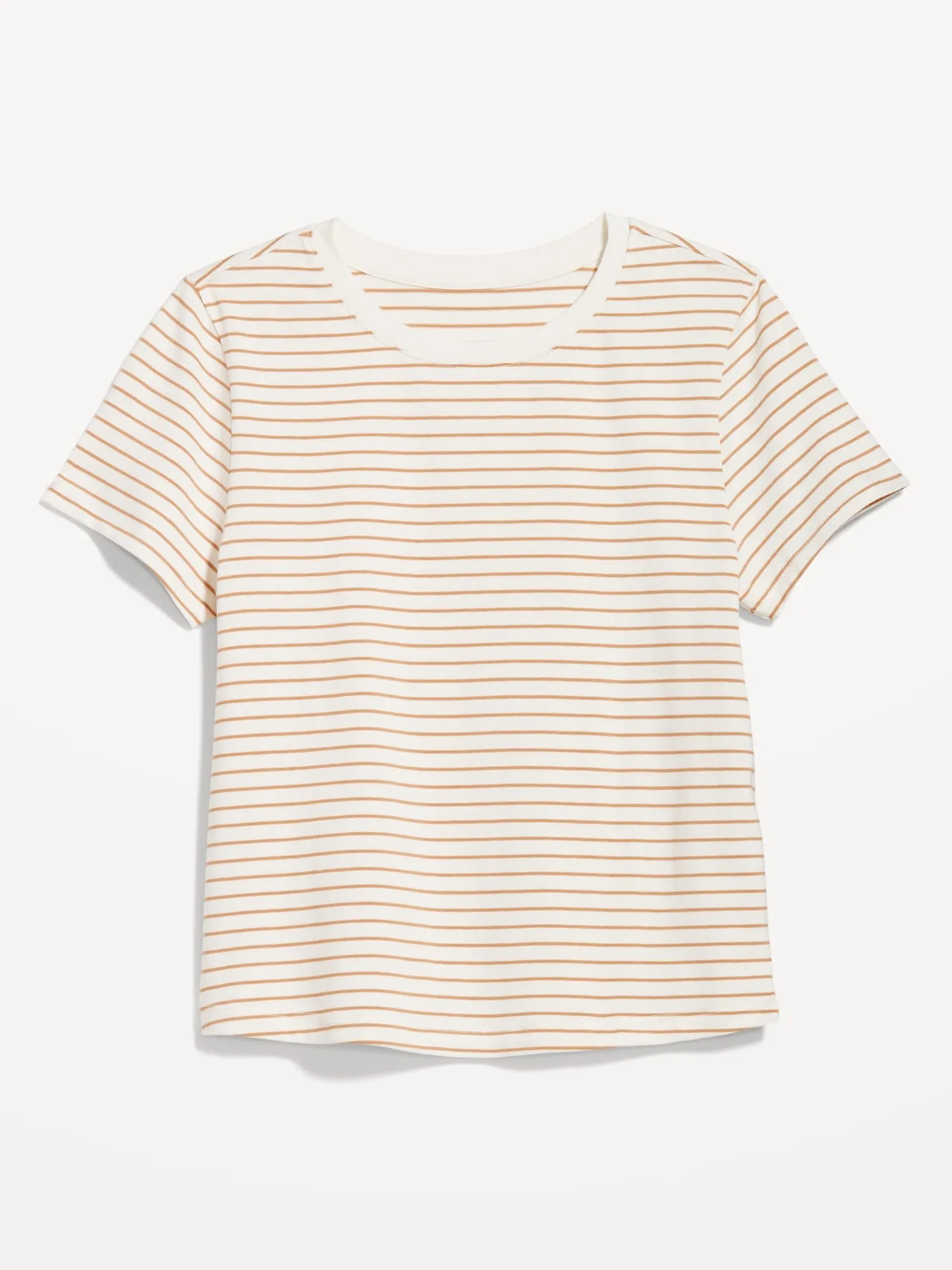 Cropped Slim-Fit T-Shirt for Women