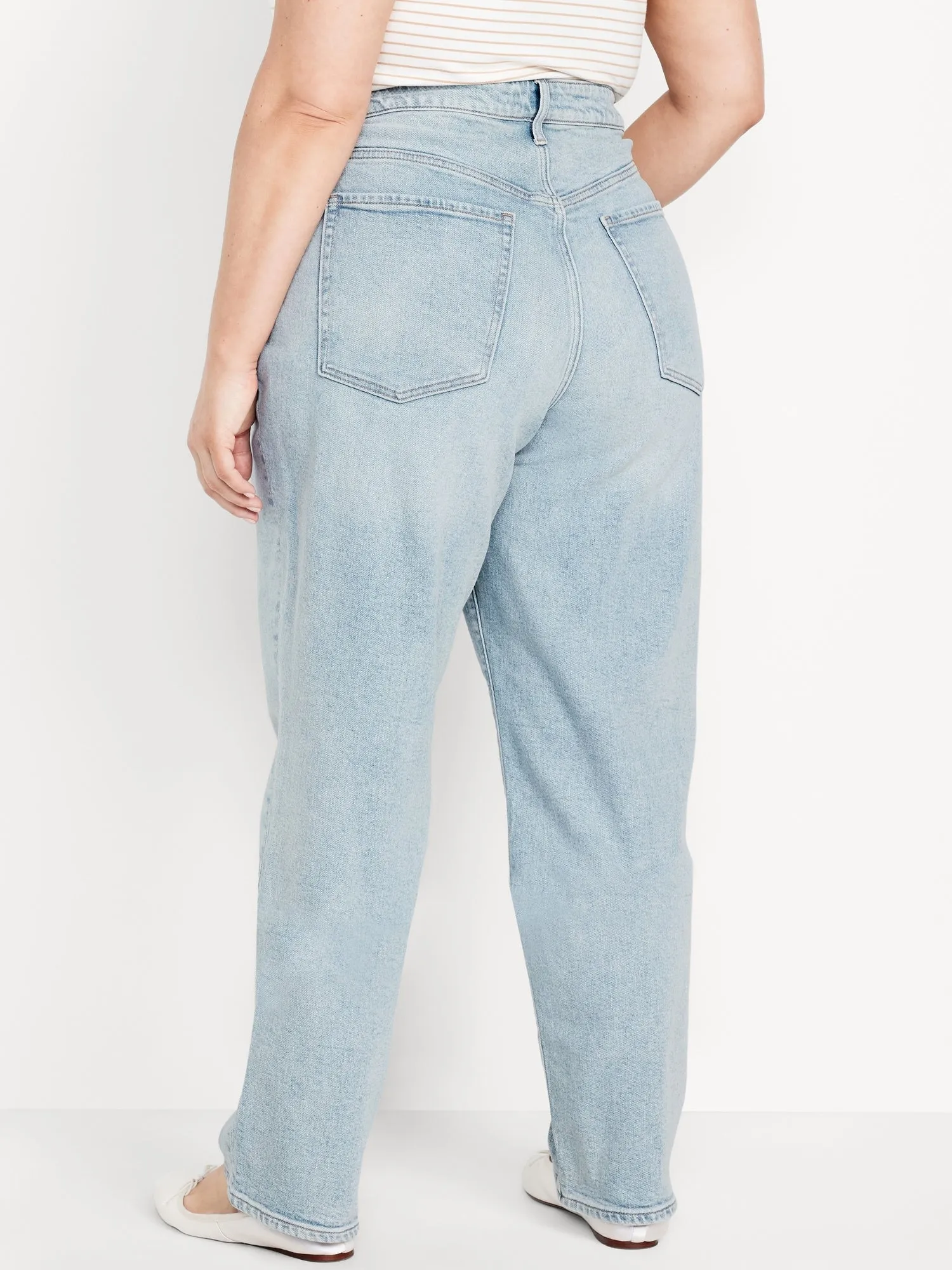 Curvy High-Waisted OG Loose Jeans for Women