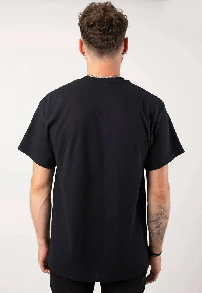 Down - Face - T-Shirt