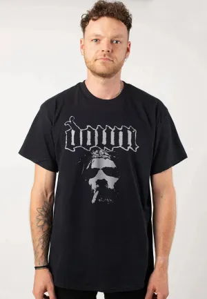 Down - Face - T-Shirt
