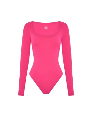 Elemental L Square Bodysuit - Pink