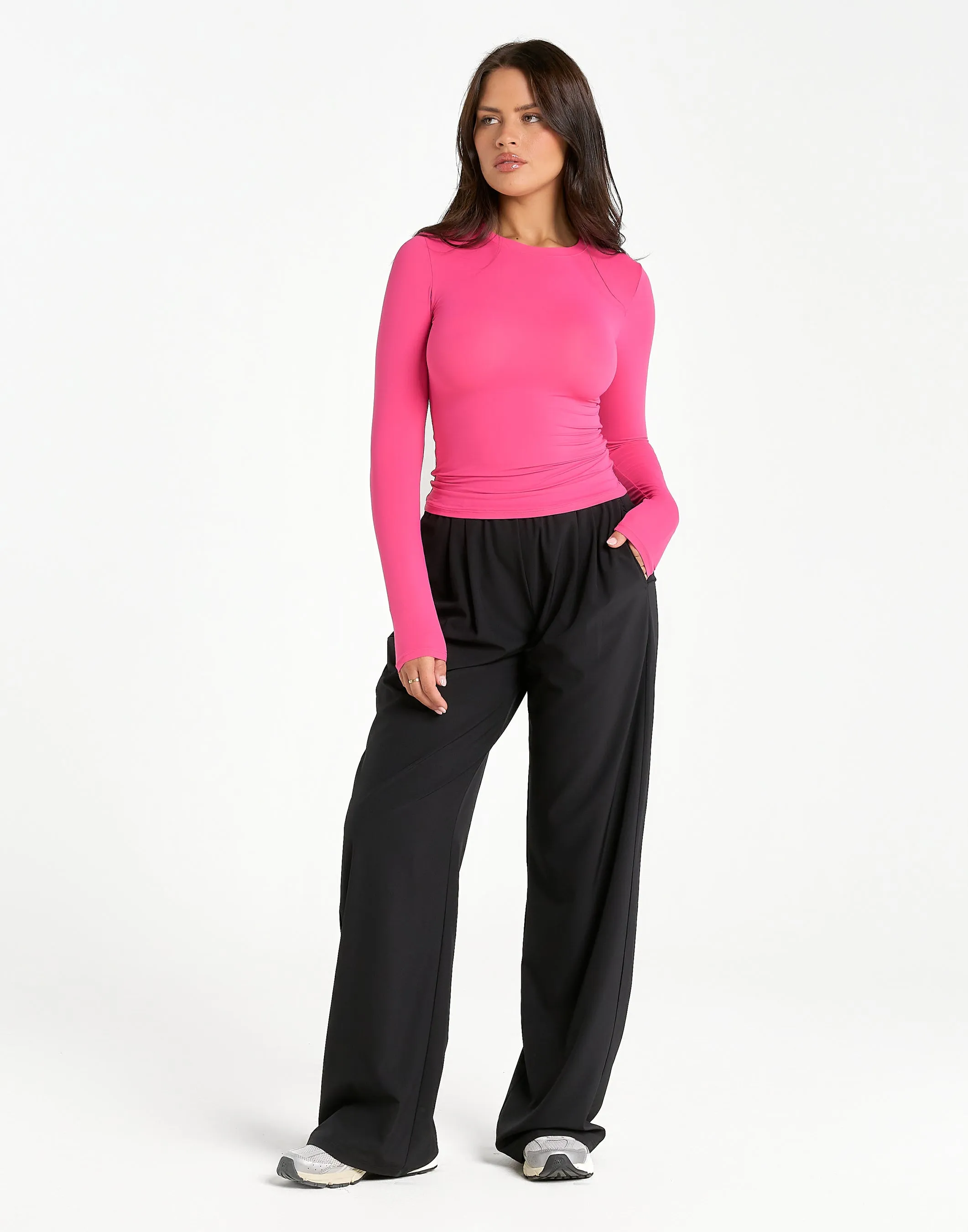 Elemental Long Sleeve T-Shirt - Pink